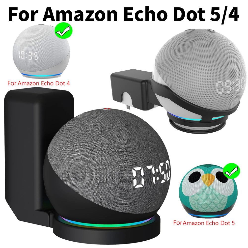 Amazon Speaker Echo Dot 5 - Soporte de pared portátil para Amazon