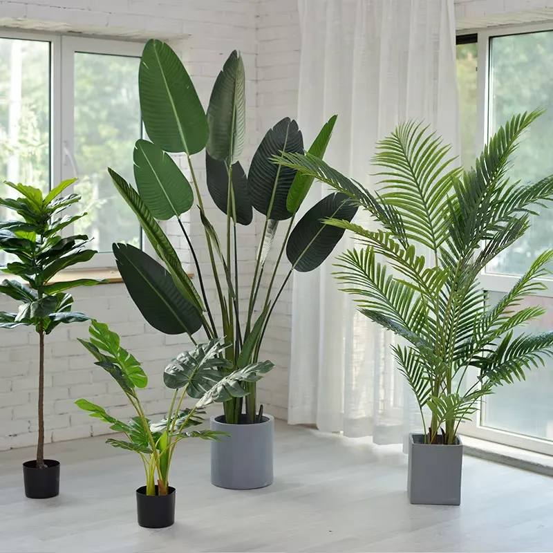 Yu50 Plantas Verdes Artificial - Bird Paradise Strelitzia reseña y precio