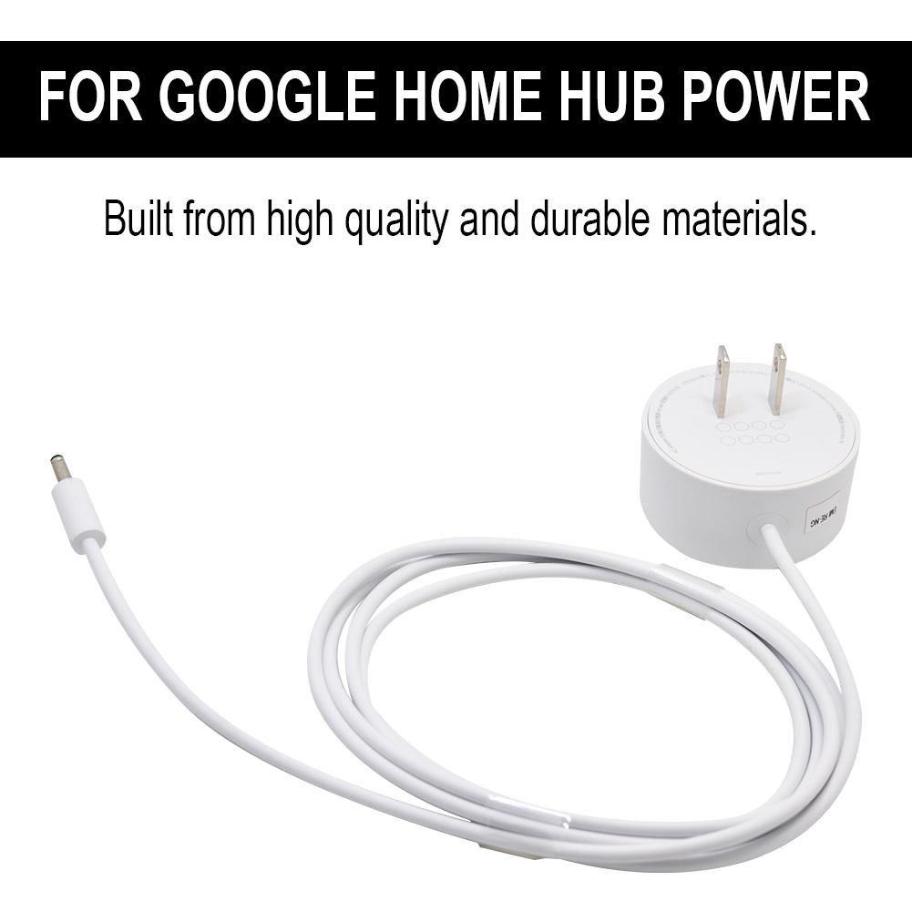 14V 1.1A para Google Home Hub  - Google Speaker Nest Hub reseña y precio