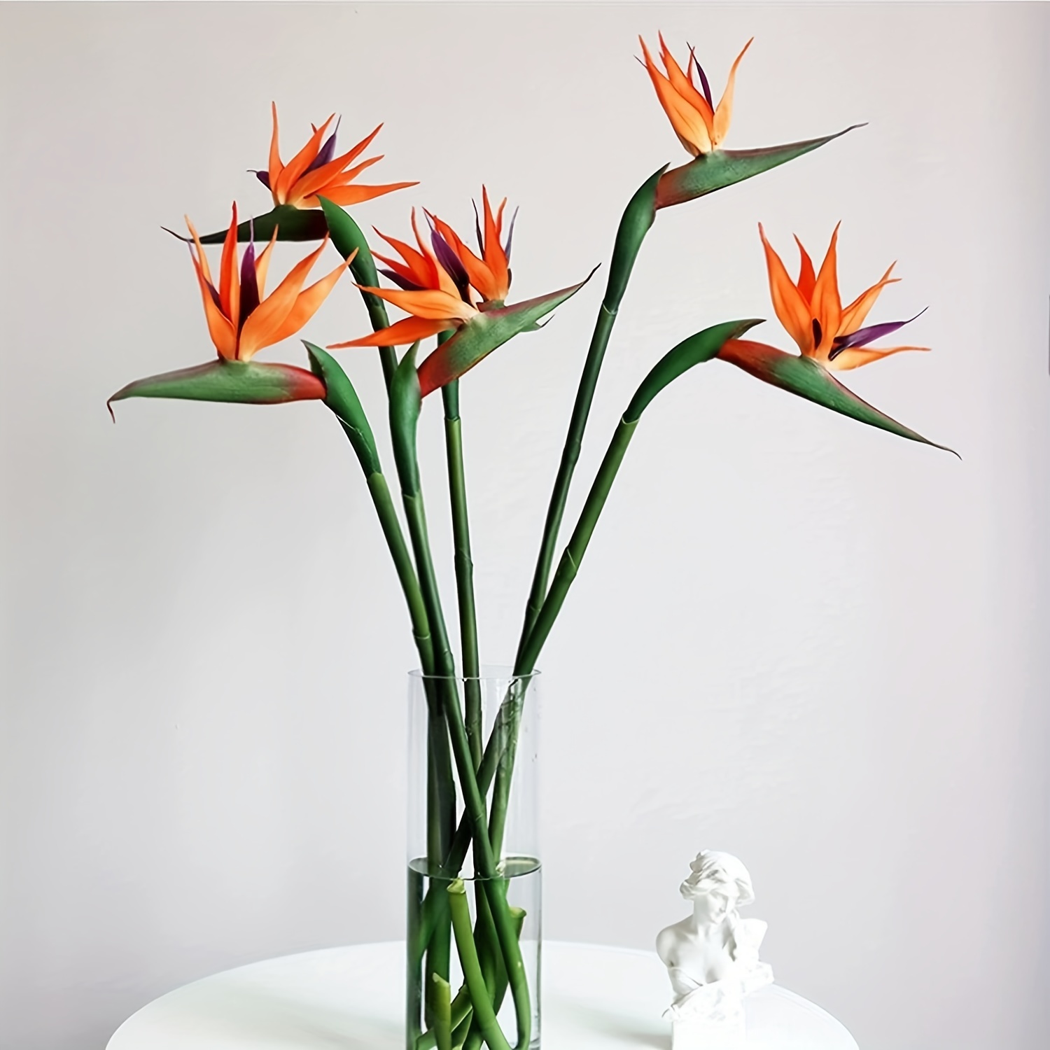 3 uds flores artificiales de p - Bird Paradise Strelitzia reseña y precio