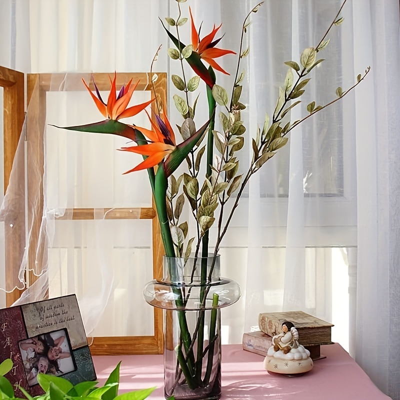 3 uds flores artificiales de p - Bird Paradise Strelitzia reseña y precio