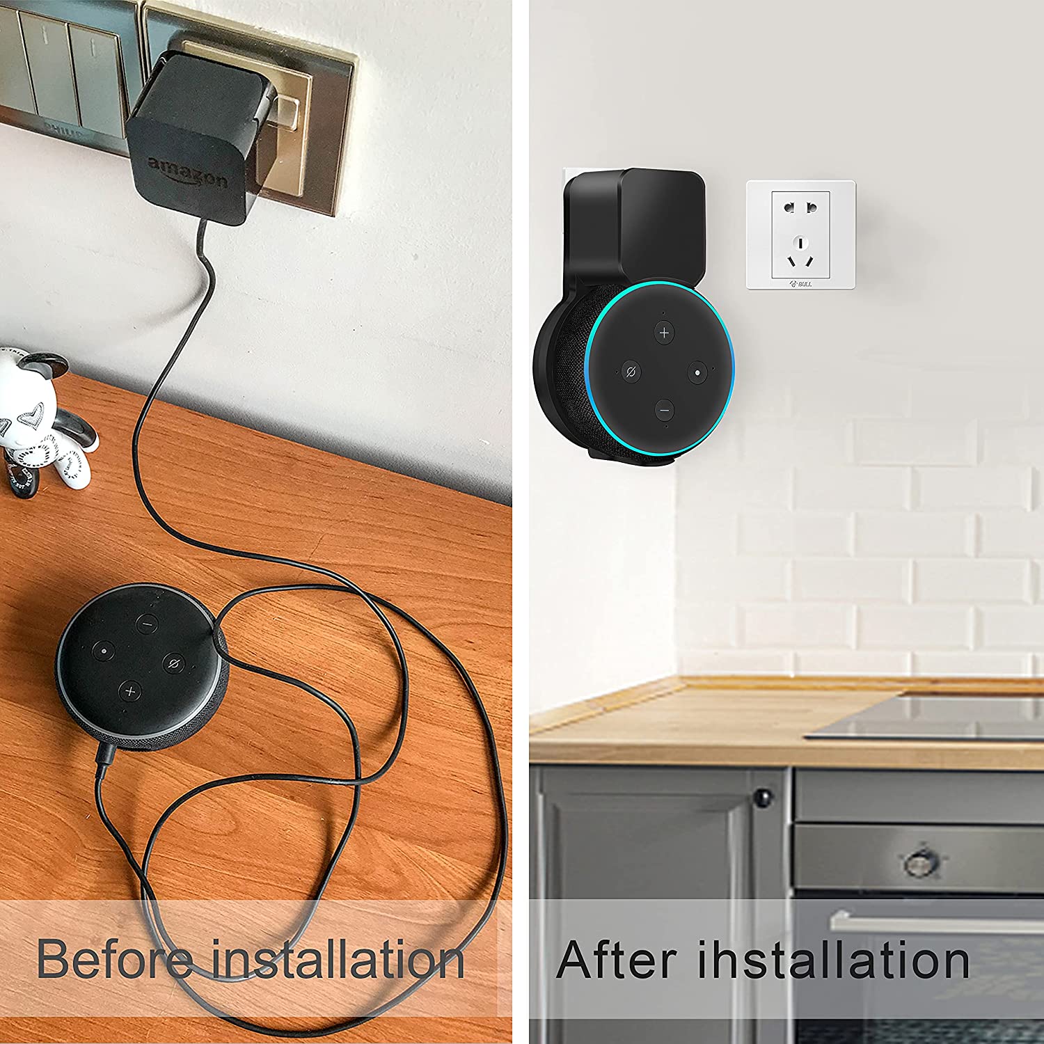 Soporte de pared para Echo Dot - Amazon Speaker Echo Pop reseña y precio