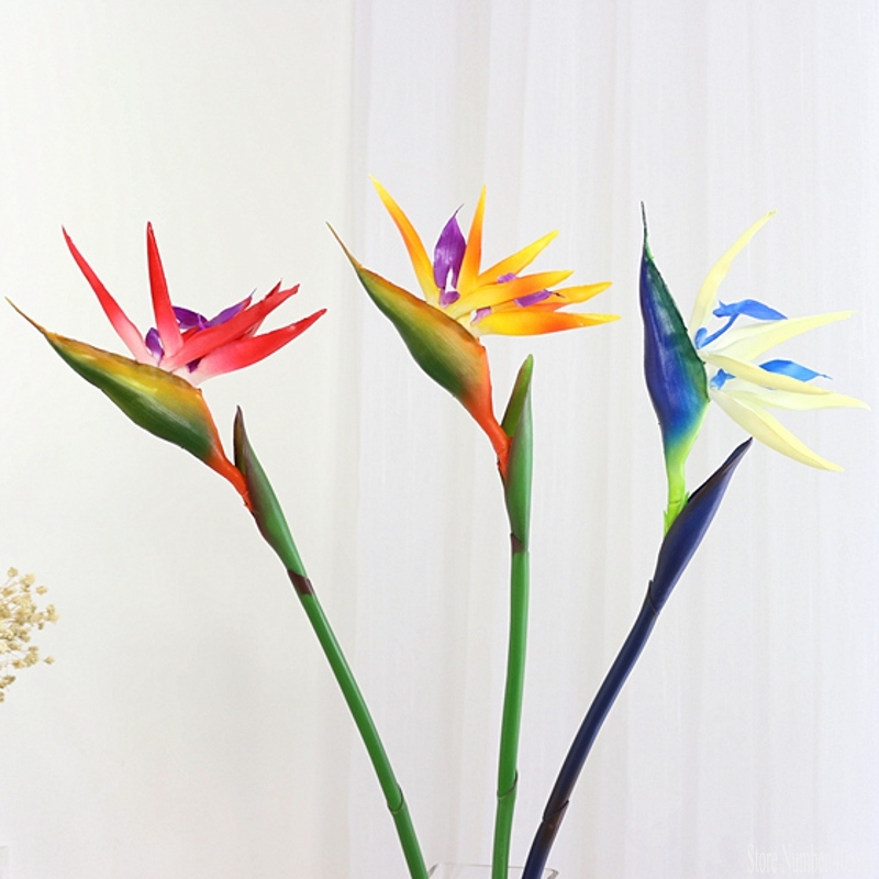 Planta artificial de silicona  - Bird Paradise Strelitzia reseña y precio