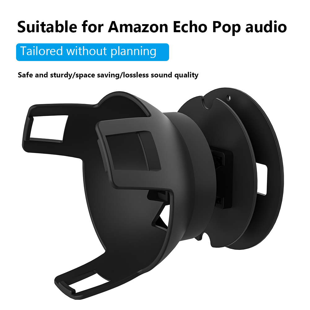 Estante de altavoz montado en  - Amazon Speaker Echo Pop reseña y precio