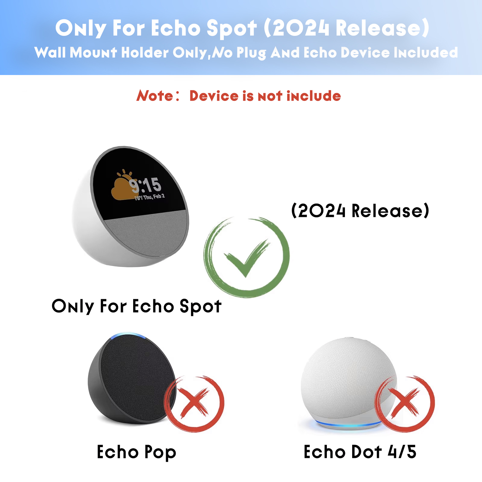 Soporte de Pared para Echo Dot - Amazon Speaker Echo Pop reseña y precio